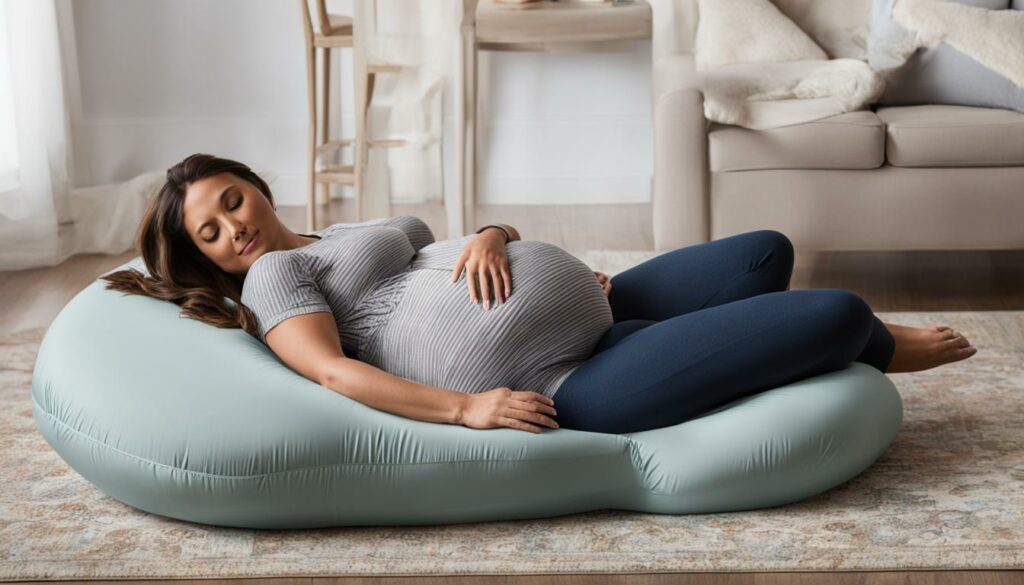 best sleeping positions with boppy pregnancy pillow