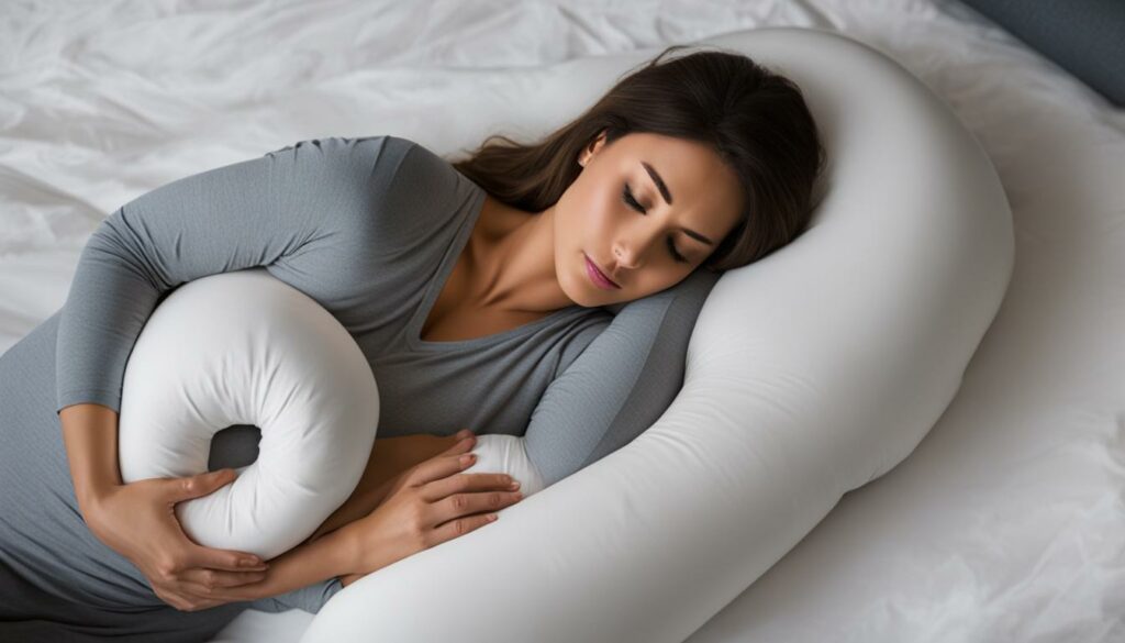 c vs u shaped pregnancy pillow