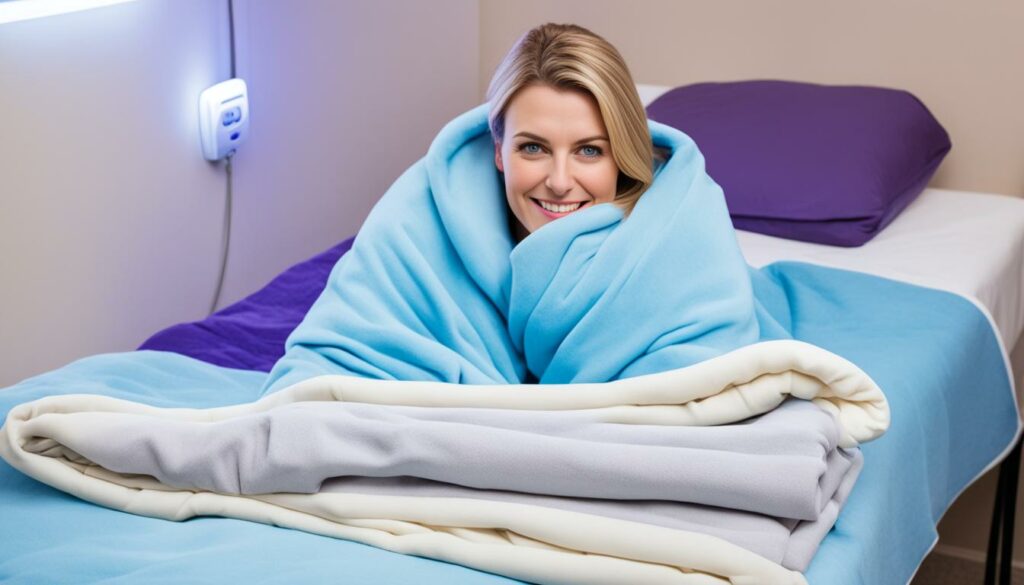 dangers of heated blankets for circulation