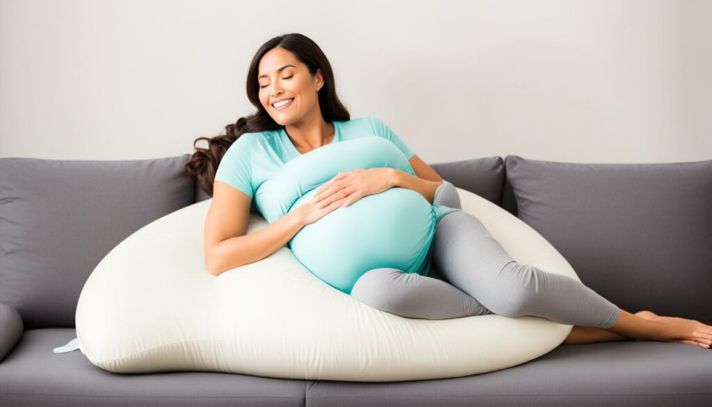 how to use a pregnancy pillow