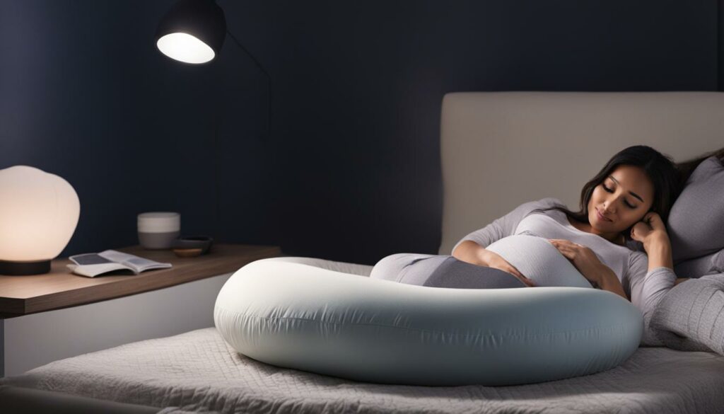 sleep tips for using boppy pregnancy pillow