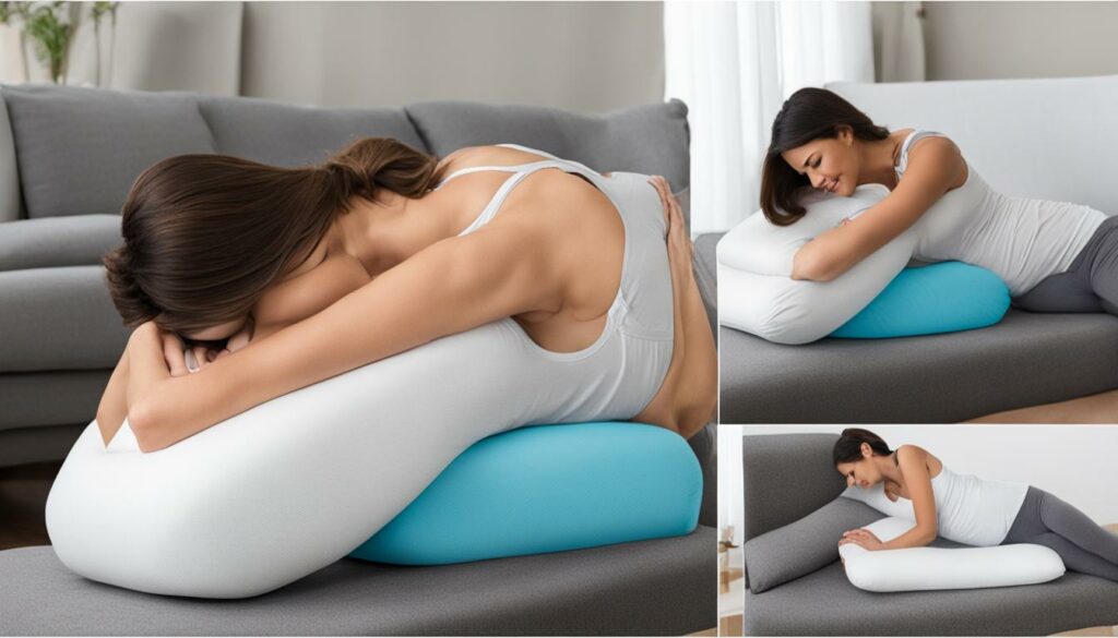 tips for using a pregnancy pillow for back pain