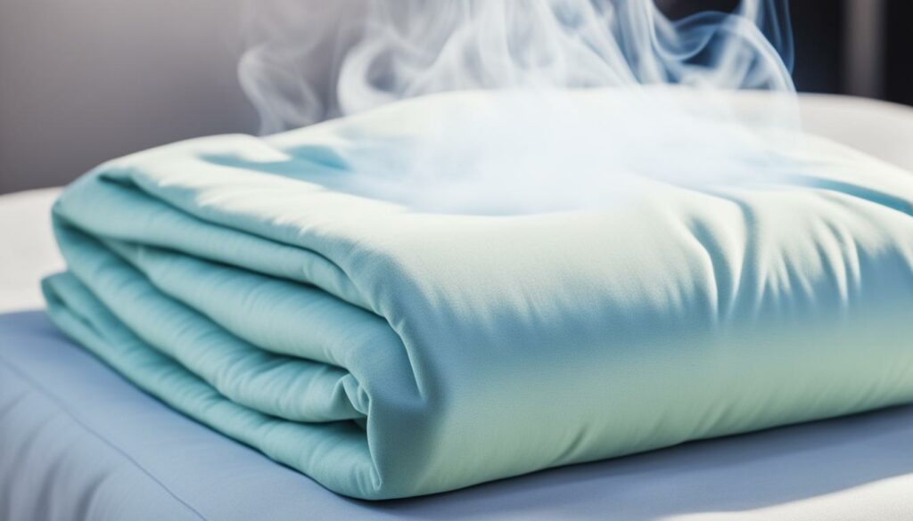 Potential fire hazards with heated blankets