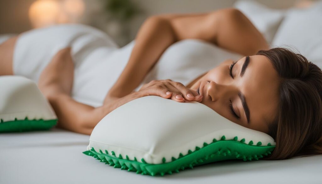 acupressure pillow for relaxation