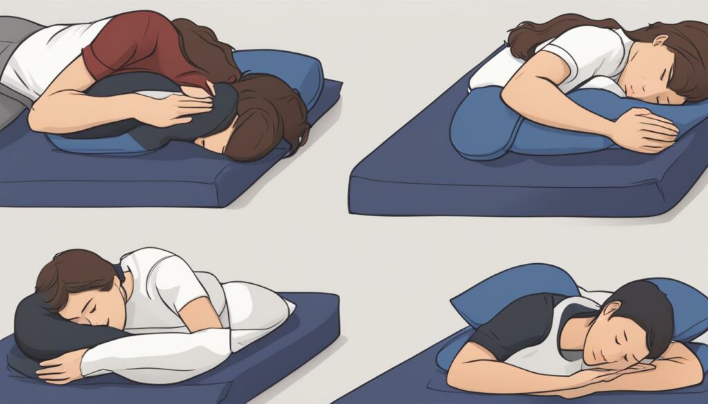 best sleeping positions for neck pain