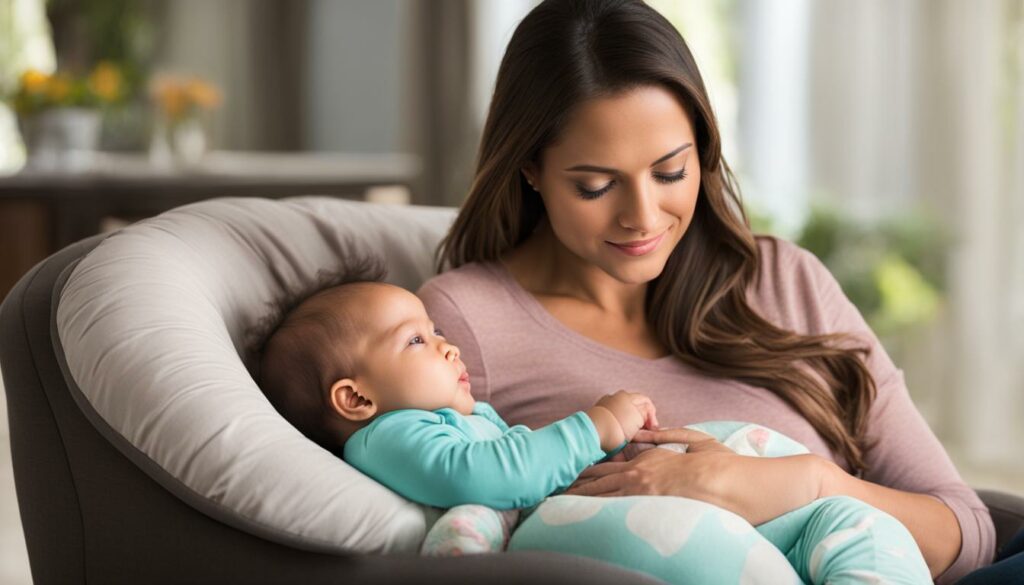 boppy pillow for comfortable breastfeeding