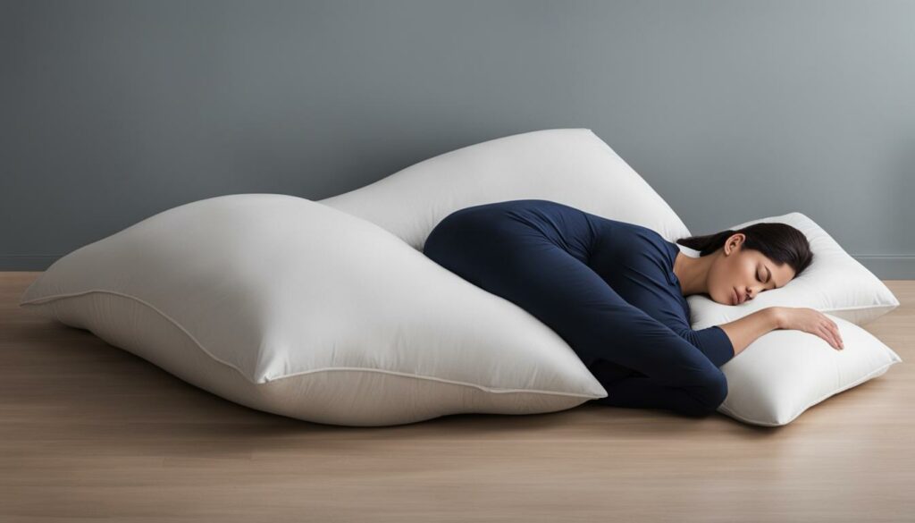 how to use a pregnancy pillow