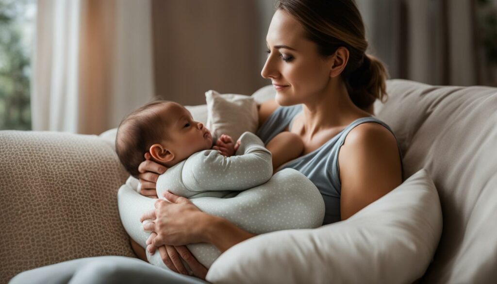 how to use boppy pillow for breastfeeding