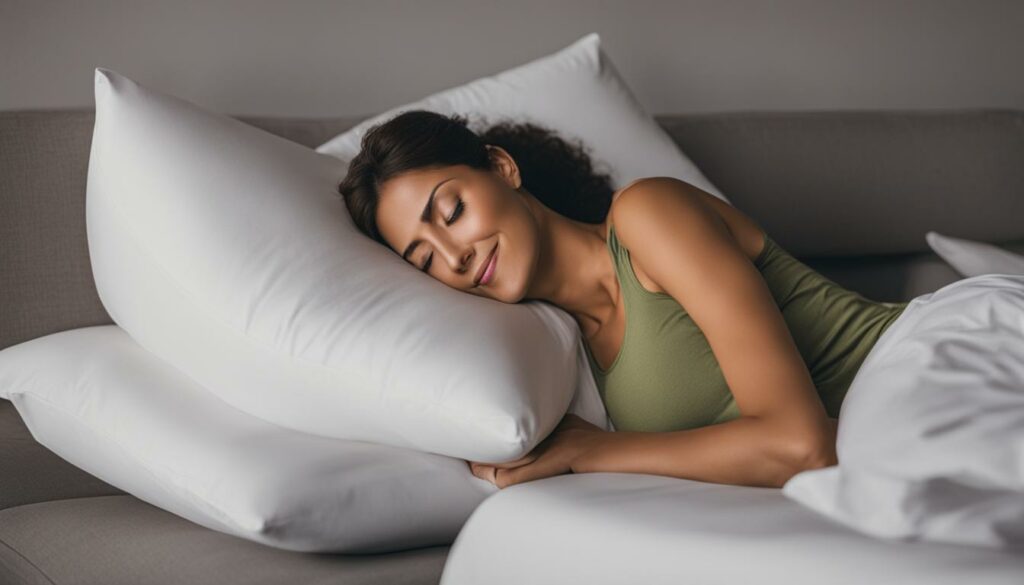 wedge pillow benefits for lower back pain