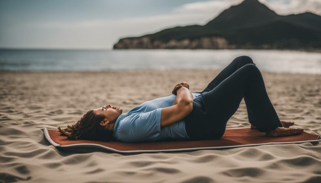 wedge pillow exercises for back pain relief