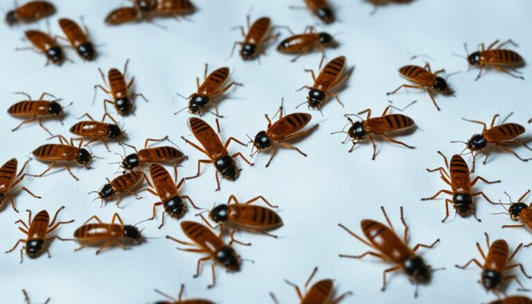 bed bugs on pillowcases