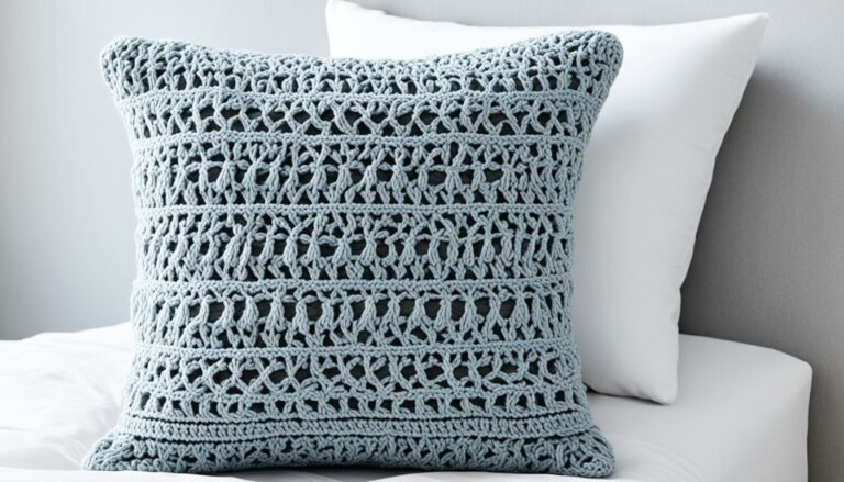 crochet pillowcase cover