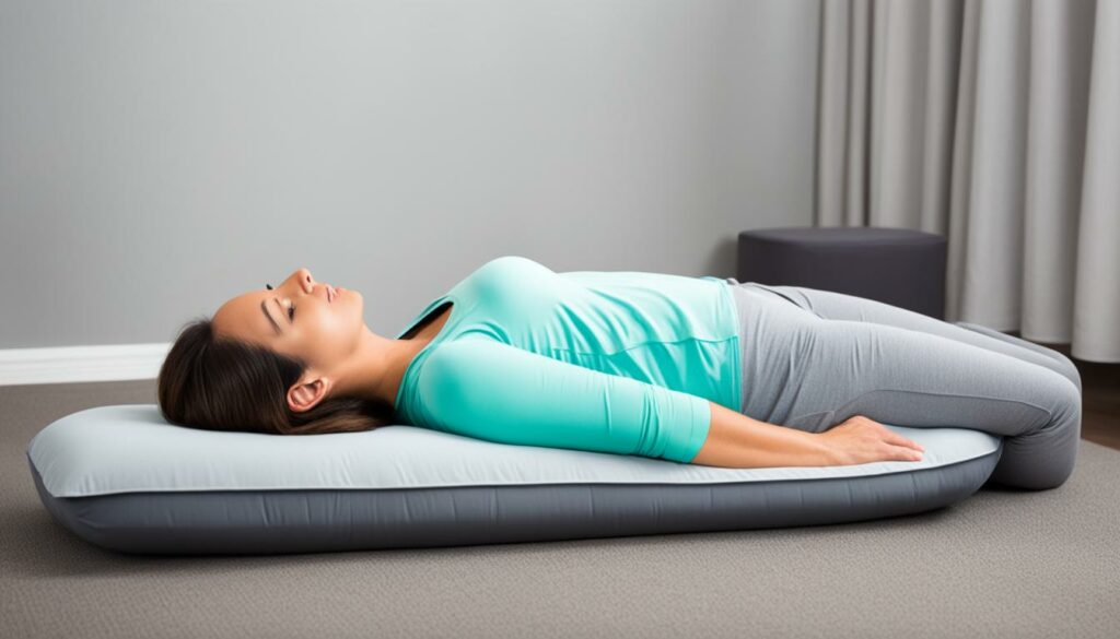 ergonomic pillow for lower back pain