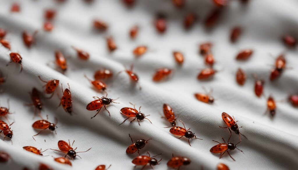 identifying bed bugs on pillowcases