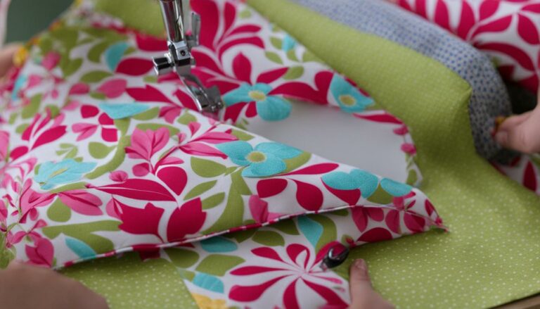 making a pillowcase