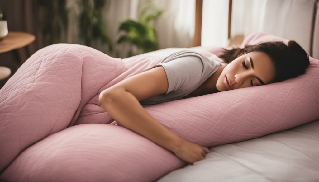 body pillow for side sleepers