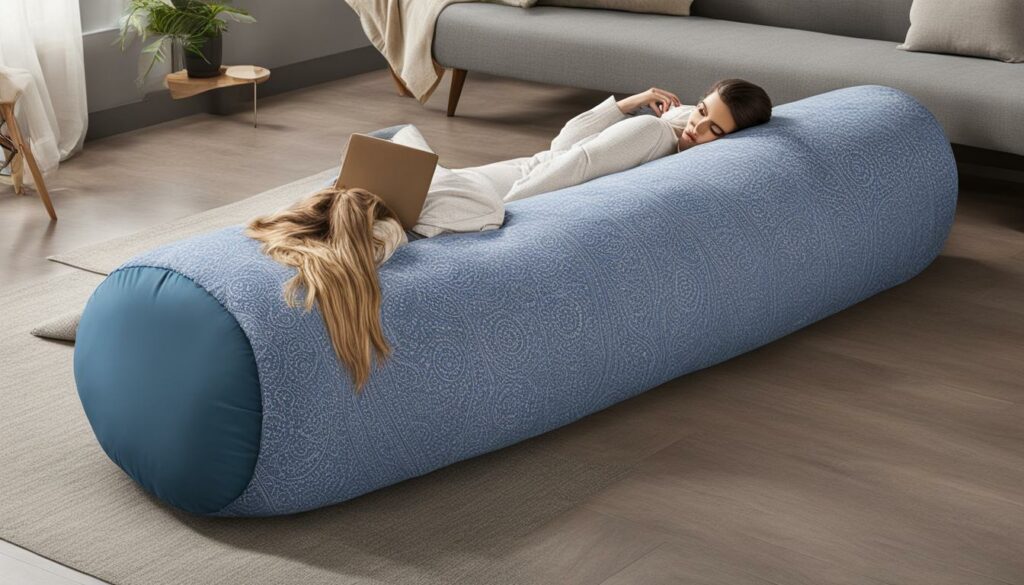 cylindrical body pillow