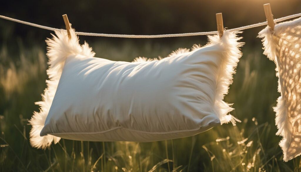 freshen down pillow