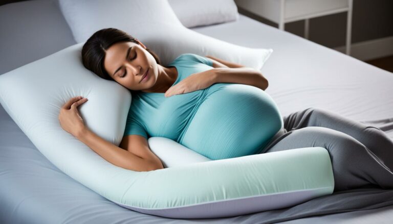 how to use a body pillow when pregnant