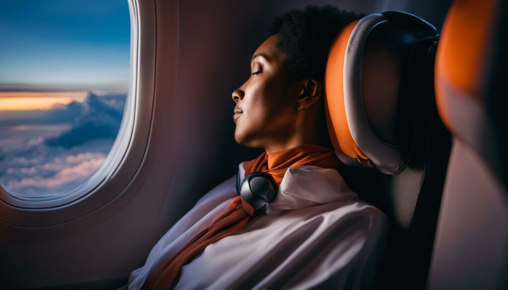 maximizing neck pillow benefits during air travel