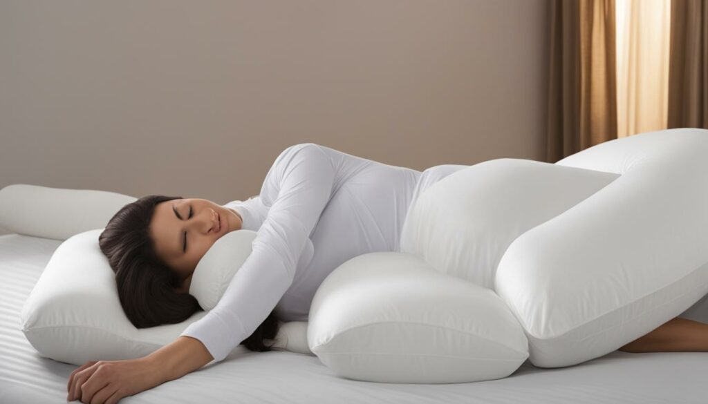 memory foam body pillow for back pain