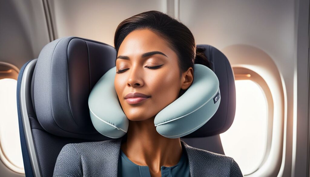 neck pillow for airplane travel