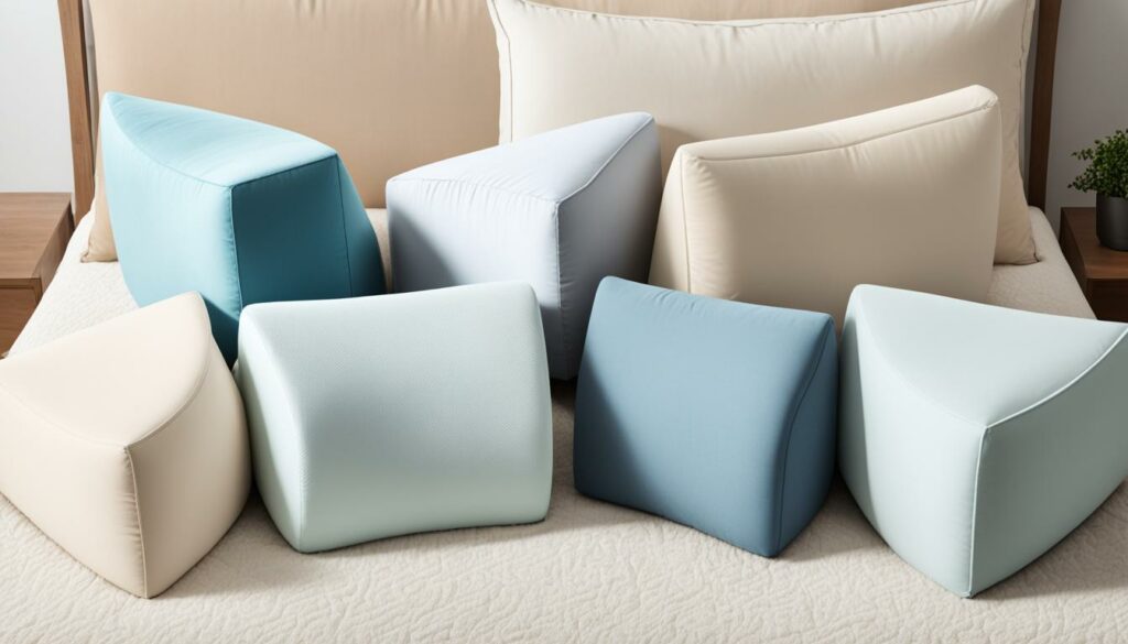 factors to consider when choosing a wedge pillow for legs