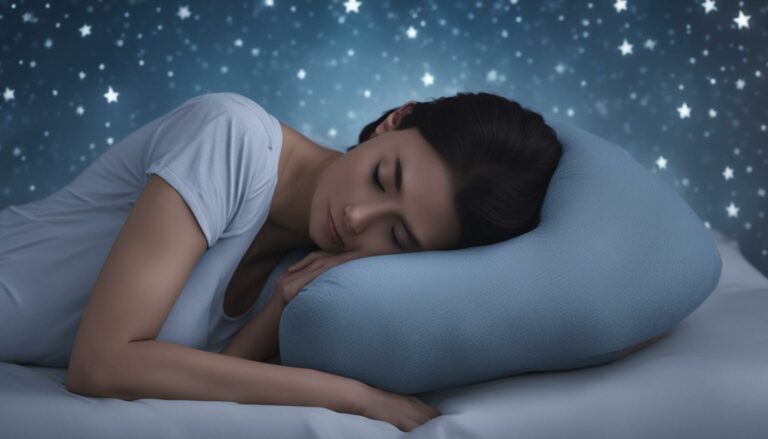 how to sleep on your side with a wedge pillow