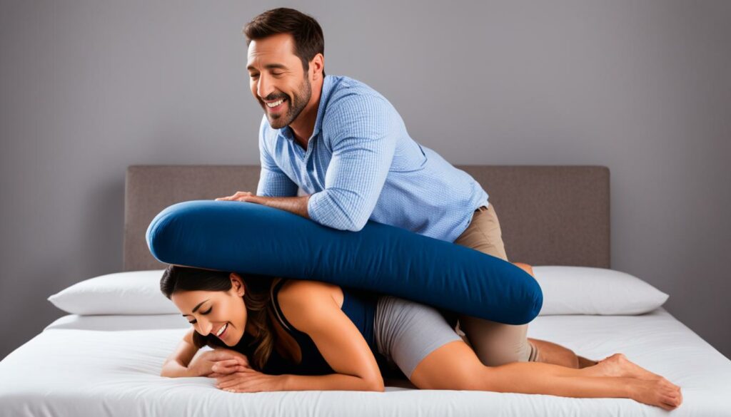 sex wedge pillow positions