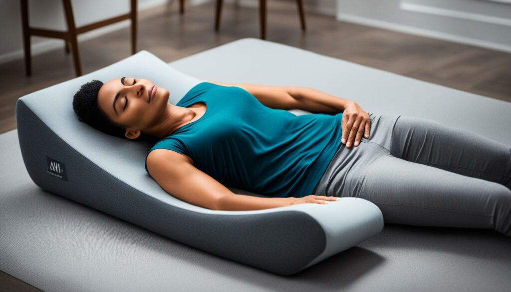 wedge pillow for back pain relief