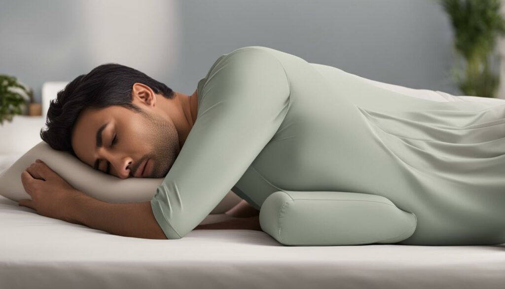 wedge pillow for side sleeping